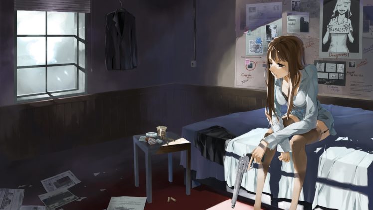 anime, Girl, Beautiful, Girls, Lovely, Happy, Cute HD Wallpaper Desktop Background