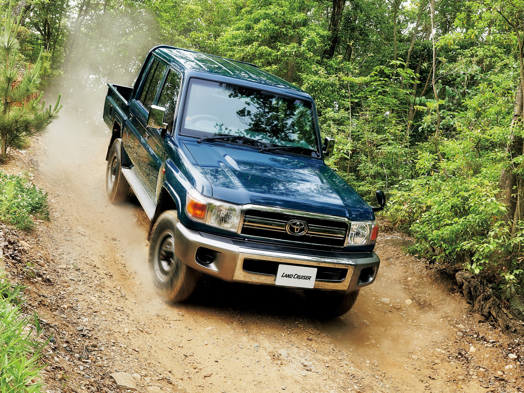 2015, Toyota, Land, Cruiser, Pickup, 30th anniversary, Jp spec,  grj79k , 4x4 Wallpaper