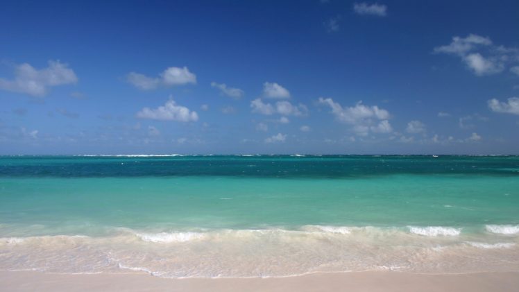sand, Beaches, Ocean, Waves, Sky HD Wallpaper Desktop Background