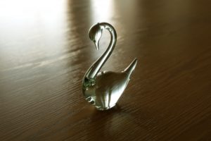 glass, Swan