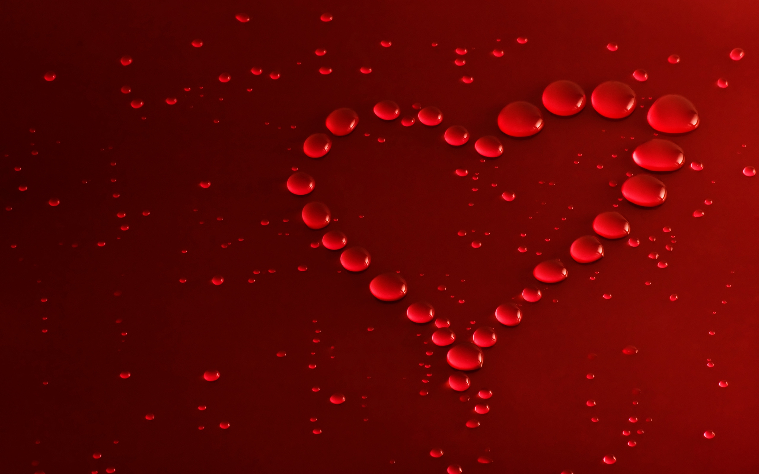 red, Bubbles, Heart Wallpapers HD / Desktop and Mobile Backgrounds