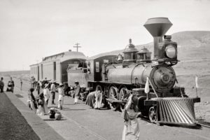 trains, Monochrome, Locomotives, Steam