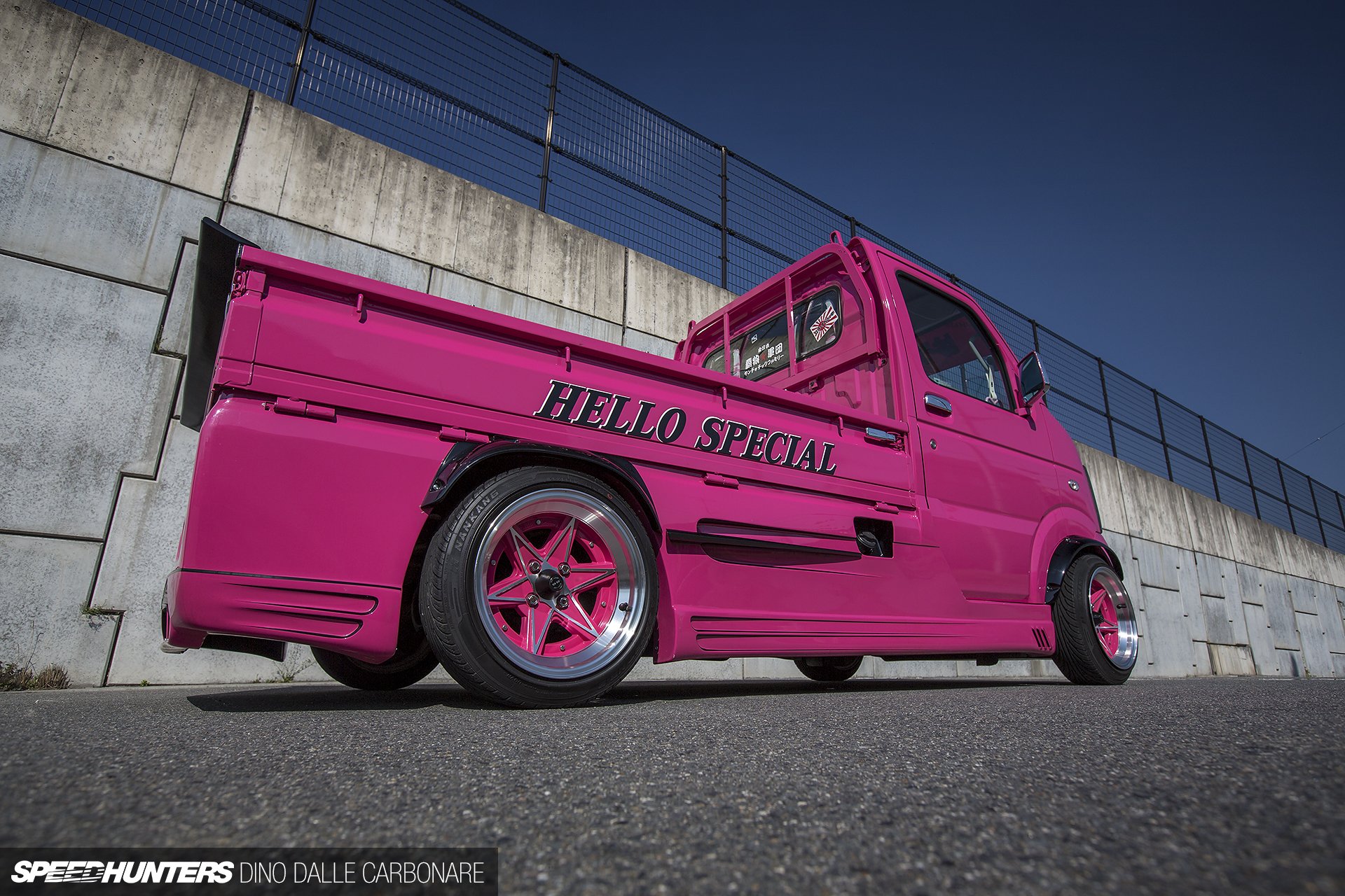 hello special, Suzuki, Carry, Kei, Drift, Truck, Pickup, Race, Racing, Tuning Wallpaper