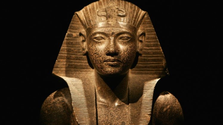 sculpture, Statue, Egypt, Pharaoh HD Wallpaper Desktop Background
