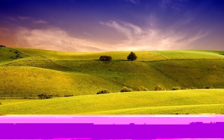 summer, Green, Hill HD Wallpaper Desktop Background