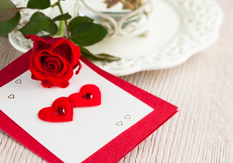 hearts, Valentines, Day, Red, Rose, Roses, Rose HD Wallpaper Desktop Background