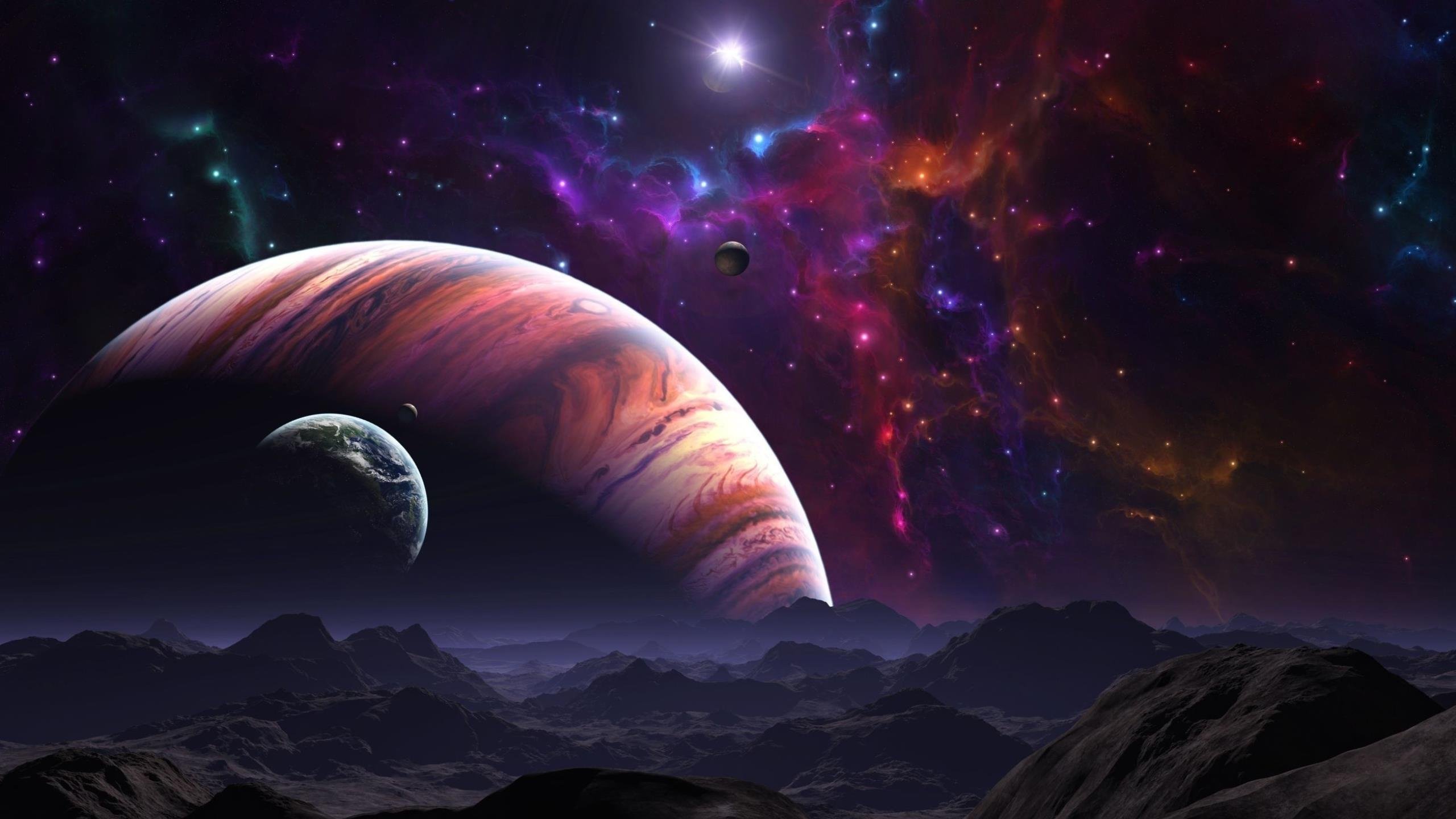 space, Planet, Galaxy, Planets, Star, Stars, Univers Wallpapers HD