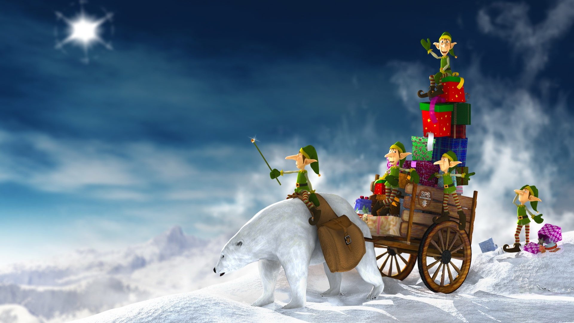 christmas, Holiday, Happy, New, Year, Beautiful Wallpaper