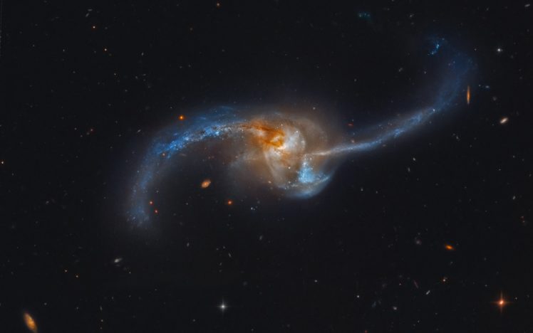 ngc2623, Galaxy, Galaxies, Stars, Space HD Wallpaper Desktop Background