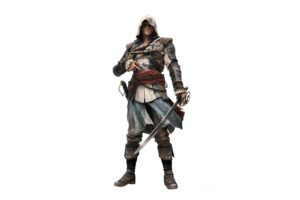 assassinand039s, Creed, Black, Flag, White, Pirate