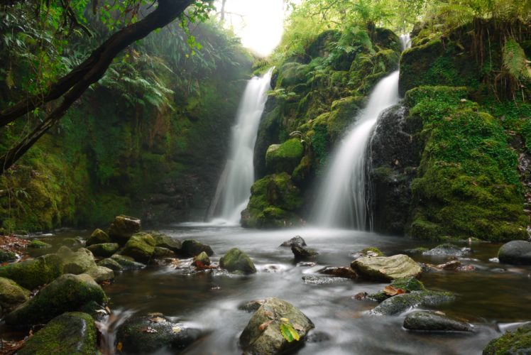 waterfall, Rocks, Dartmoor, United, Kingdom, England, Dartmoor, Great, Britain HD Wallpaper Desktop Background