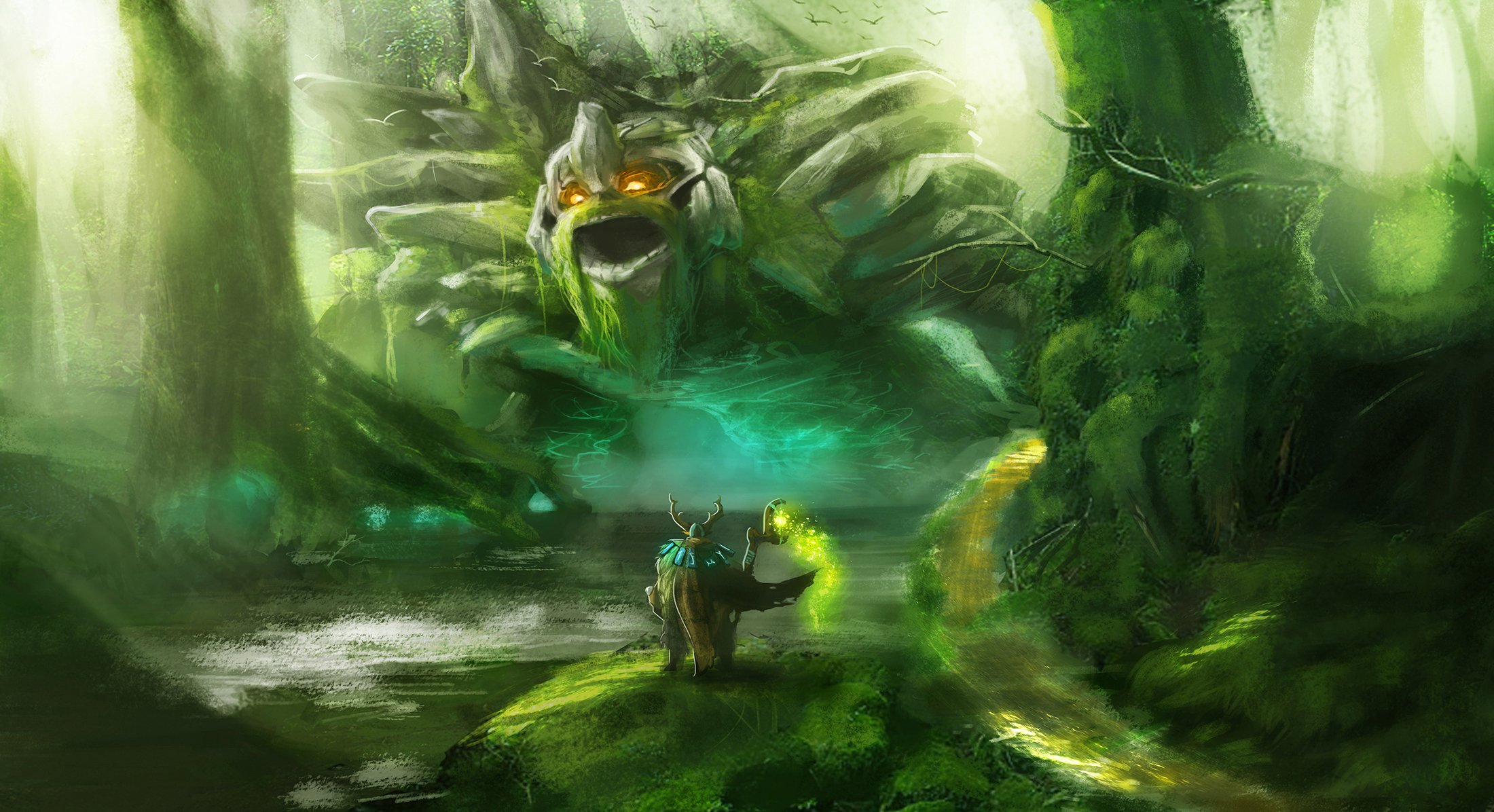 dota, 2, Monster, Games, Fantasy Wallpaper
