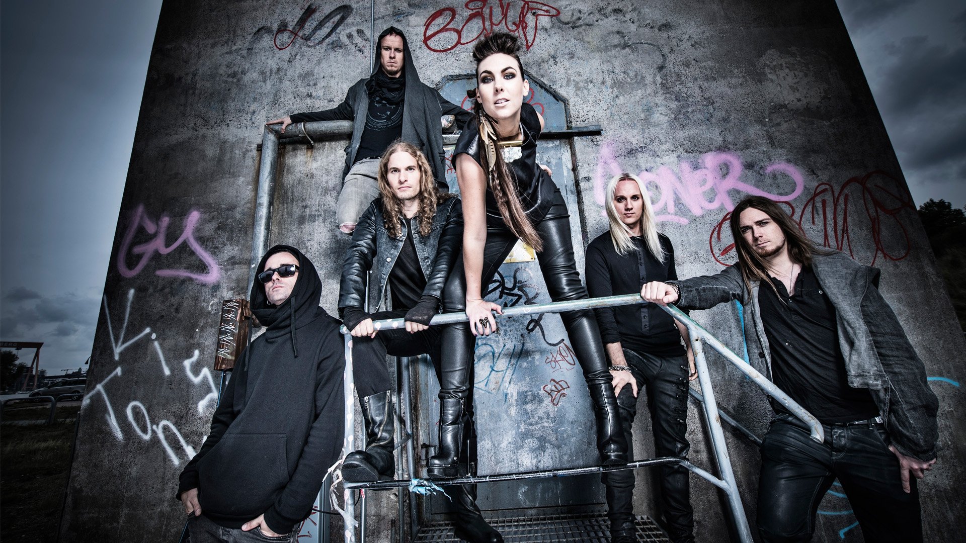 amaranthe, Power, Melodic, Death, Metal, Heavy, Metalcore Wallpaper