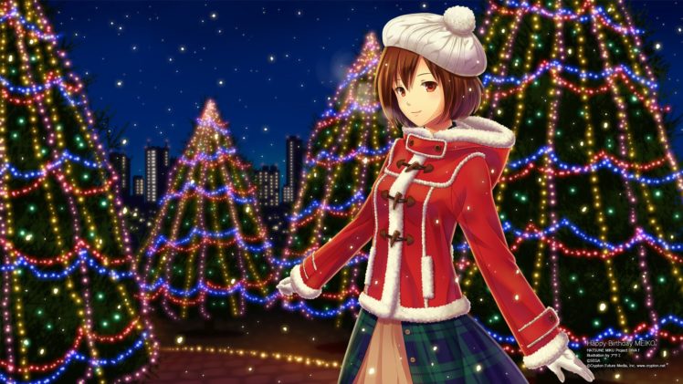 garland, New, Year, Christmas, Trees, Art HD Wallpaper Desktop Background