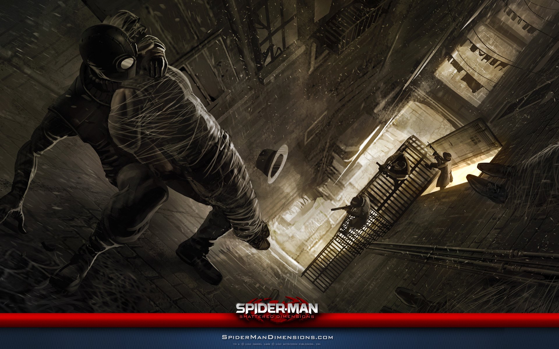 spider man, Shattered, Dimensions, Action, Adventure, Superhero, Platform, Stealth, Spiderman, Spider, Fighting Wallpaper
