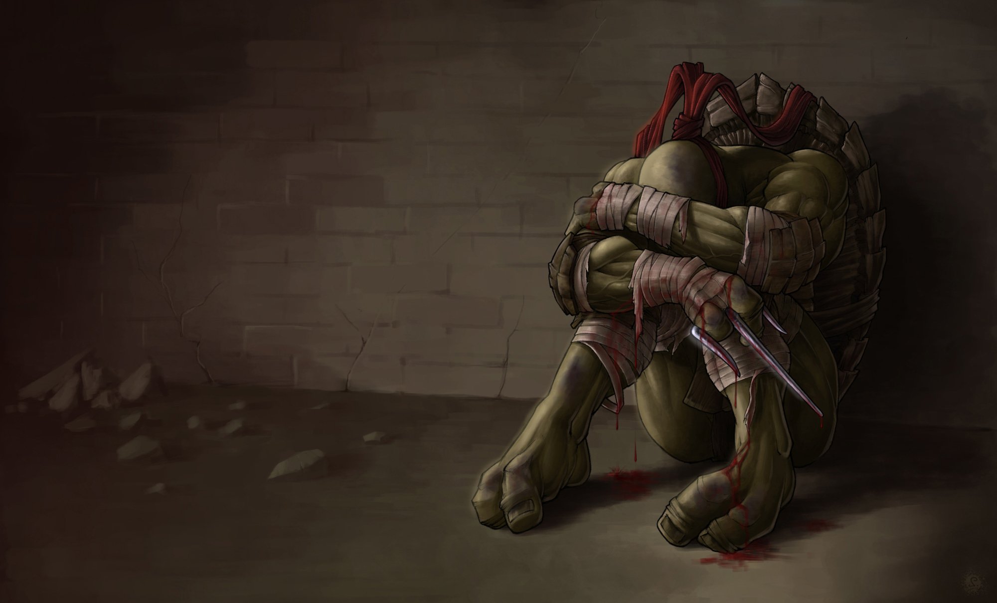 teenage, Mutant, Ninja, Turtles, Rafael Wallpaper