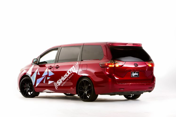 2014, Toyota, Sienna, Remix, Concept, Tuning, Van HD Wallpaper Desktop Background