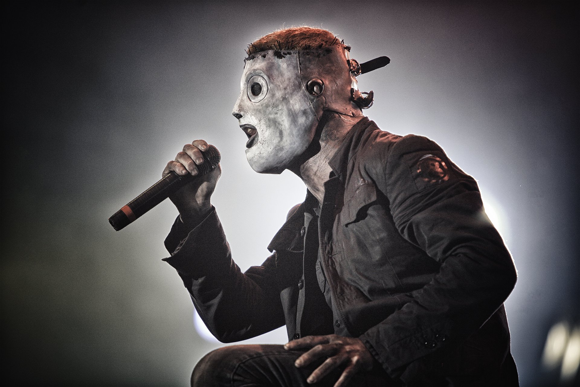 slipknot, Nu metal, Groove, Metal, Heavy, Singer, Concert Wallpaper