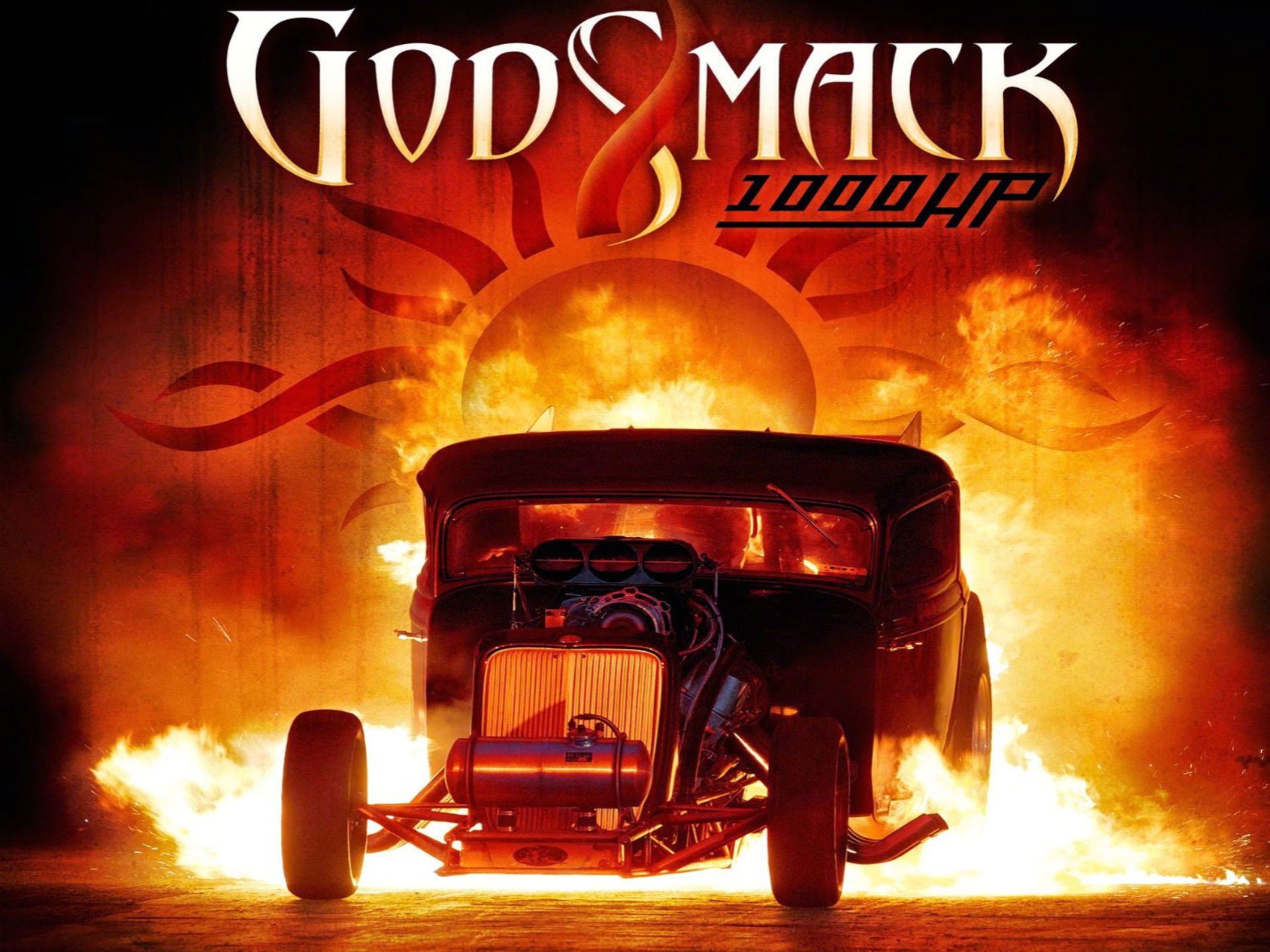 godsmack, Nu metal, Metal, Heavy, Alternative, Hot, Rod, Rods, Fire Wallpaper