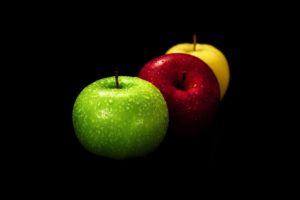apple, Red, Yellow, Green