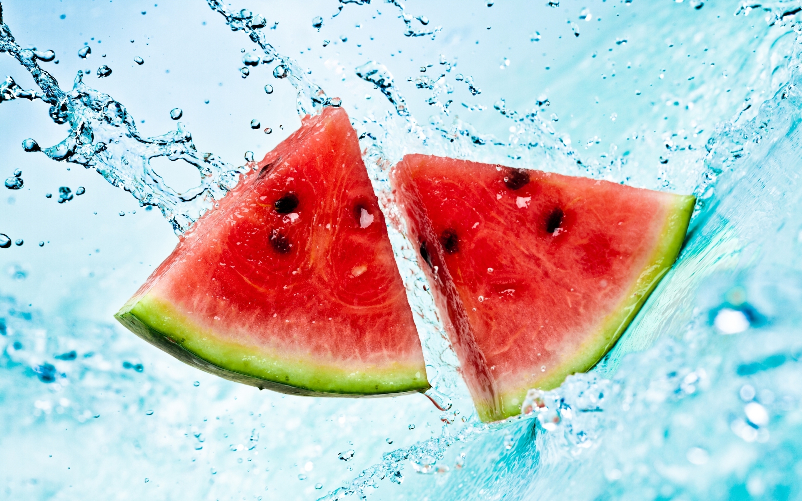 watermelon, Slices Wallpaper