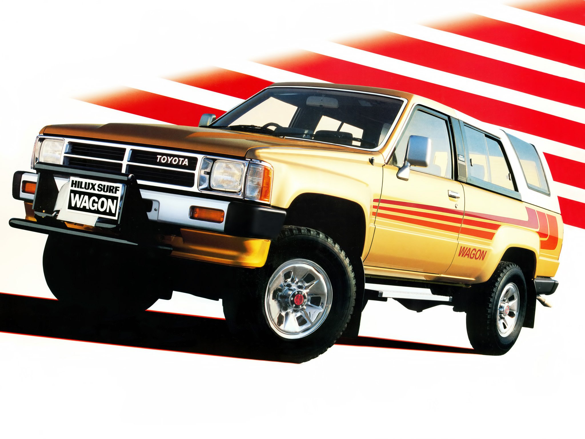 1986, Toyota, Hilux, Surf, 4x4, Suv, Frs Wallpaper