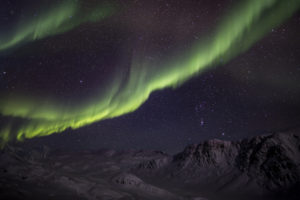 aurora, Borealis, Northern, Lights, Night, Green, Stars, Sky, Landscapes, Mountains