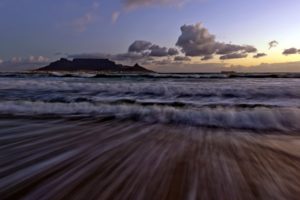 night, Sea, Waves, Nature, Landscape, Ocean, Beaches, Sunset, Sunrise, Sky, Clouds, Lights, Shore, Mountains, Cities, Ships