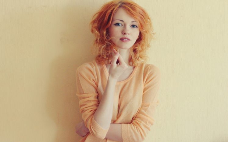 redhead, Model, Woman, Beauty, Beautiful, Girl, Lovely, Sweet, Cute HD Wallpaper Desktop Background