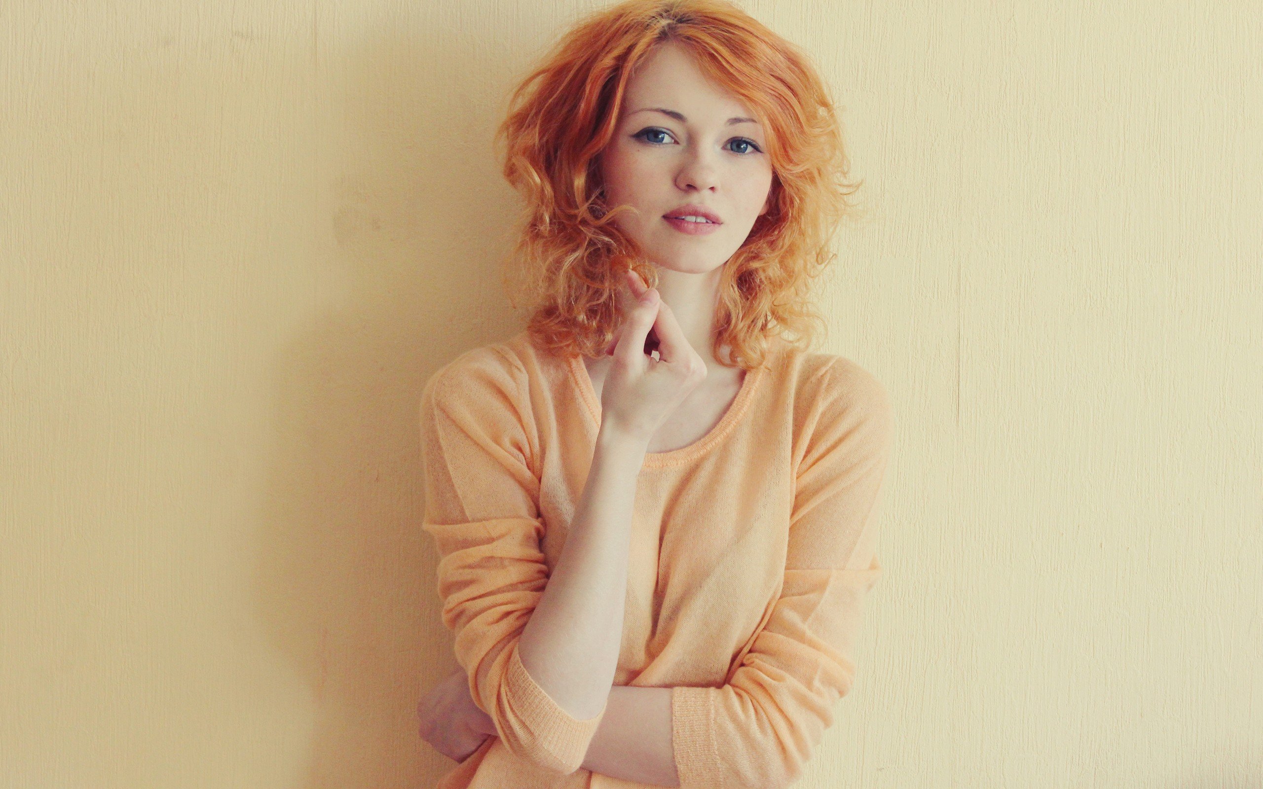 redhead, Model, Woman, Beauty, Beautiful, Girl, Lovely, Sweet, Cute Wallpaper