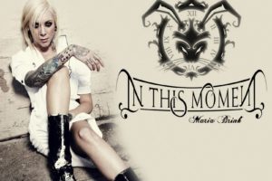 in, This, Moment, Maria, Brink, Women, Females, Girls, Sexy, Babes, Heavy, Metal, Hard, Rock, Band, Group, Blondes, Gothic
