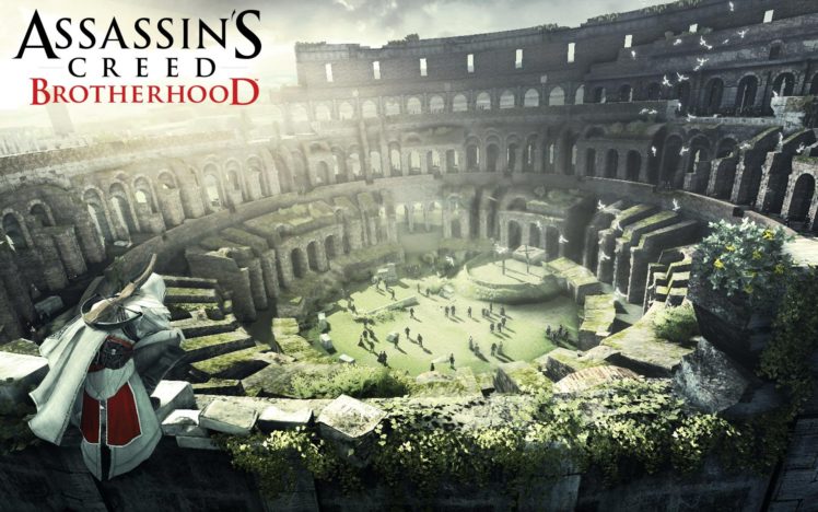 assassins, Creed, Brotherhood HD Wallpaper Desktop Background