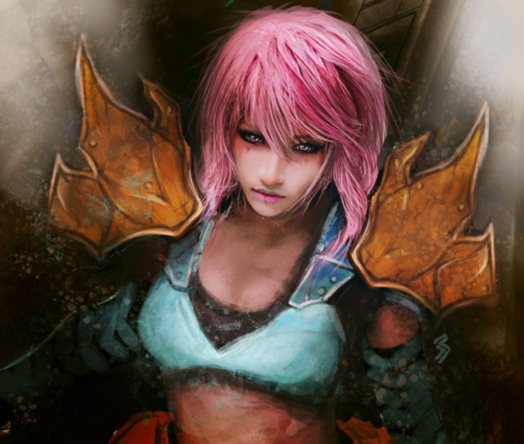 final, Fantasy, Xiii, Lightning, Glance, Games, Girls, Warrior HD Wallpaper Desktop Background