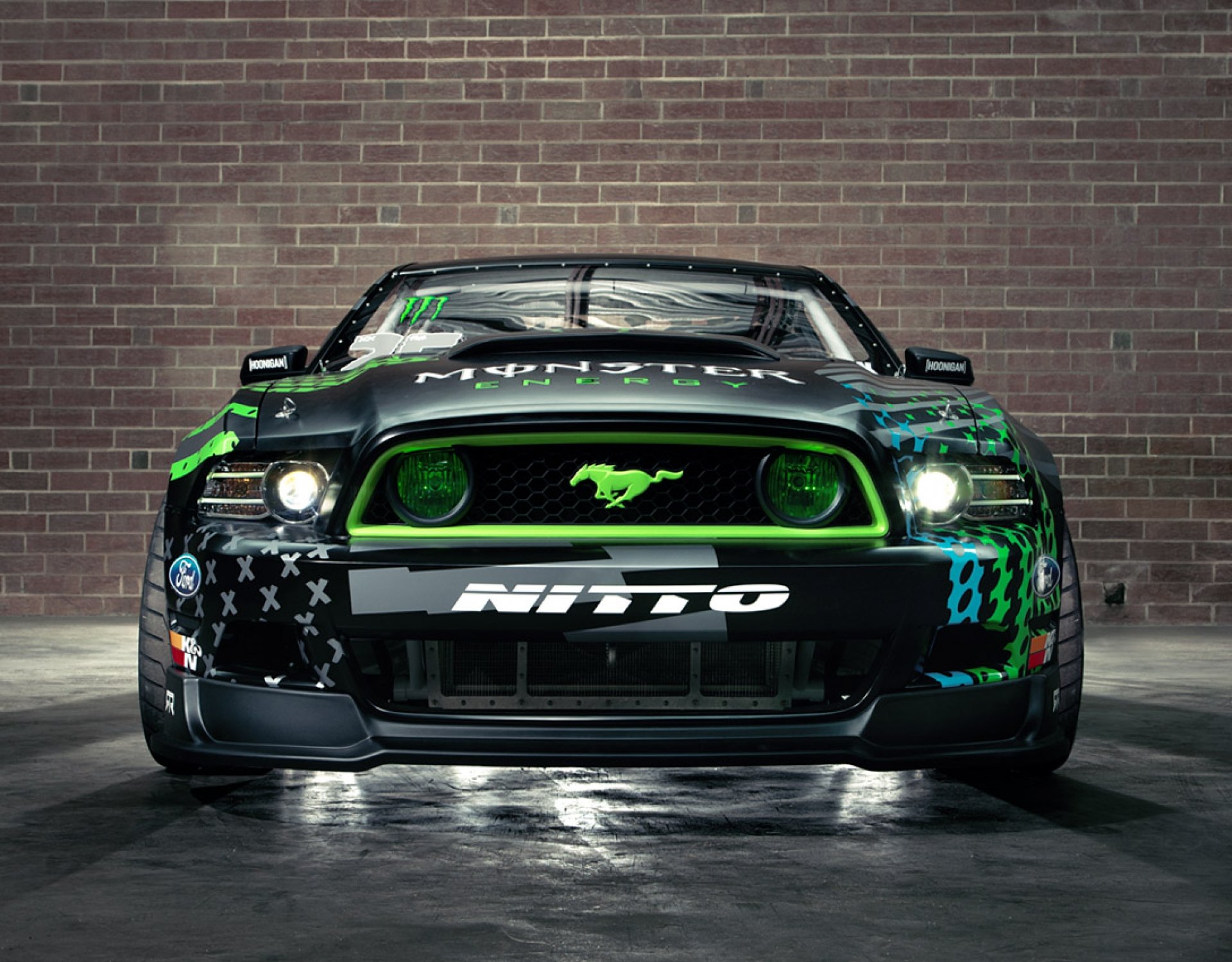 ford, Mustang, Rtr, Monster, Energy, Drift, Race, Racing Wallpapers HD