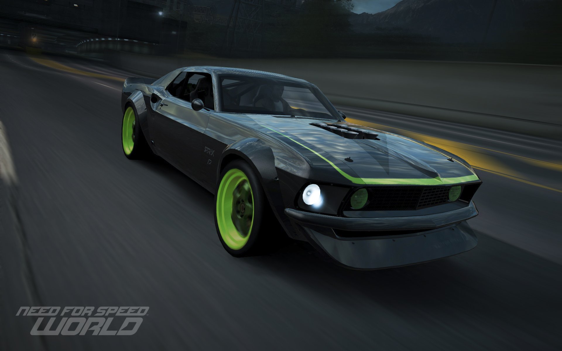 1969, Ford, Mustang, Rtr x, Drift, Race, Racing, Hot, Rod, Rods, Muscle, Classic, Need, Speed, Rtr Wallpaper