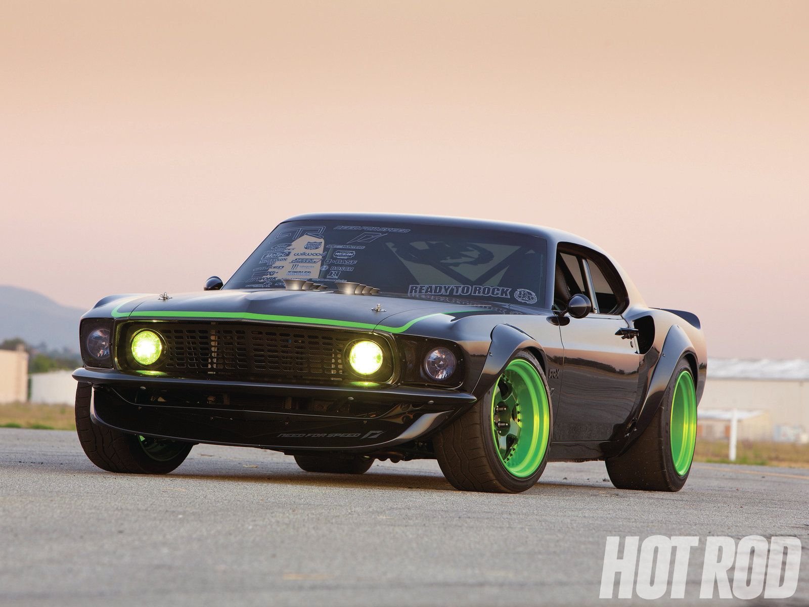 1969, Ford, Mustang, Rtr x, Drift, Race, Racing, Hot, Rod, Rods, Muscle, Classic, Need, Speed, Rtr Wallpaper