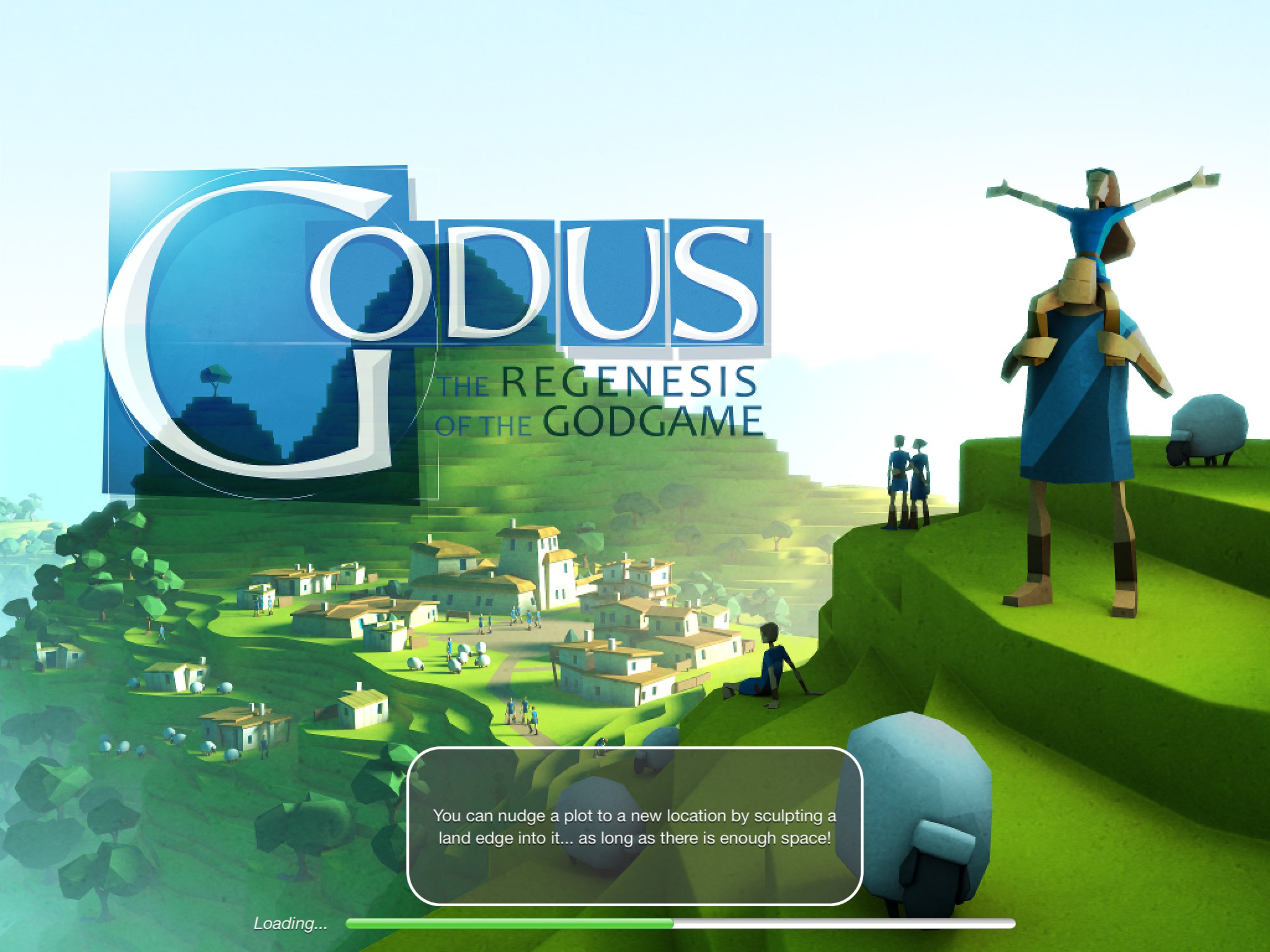 godus, God, Gods, Fantasy, Strategy, Adventure, Simulator, Sandbox, Giant Wallpaper