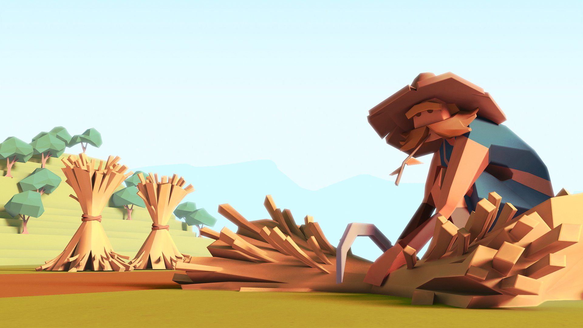 godus, God, Gods, Fantasy, Strategy, Adventure, Simulator, Sandbox, Giant Wallpaper
