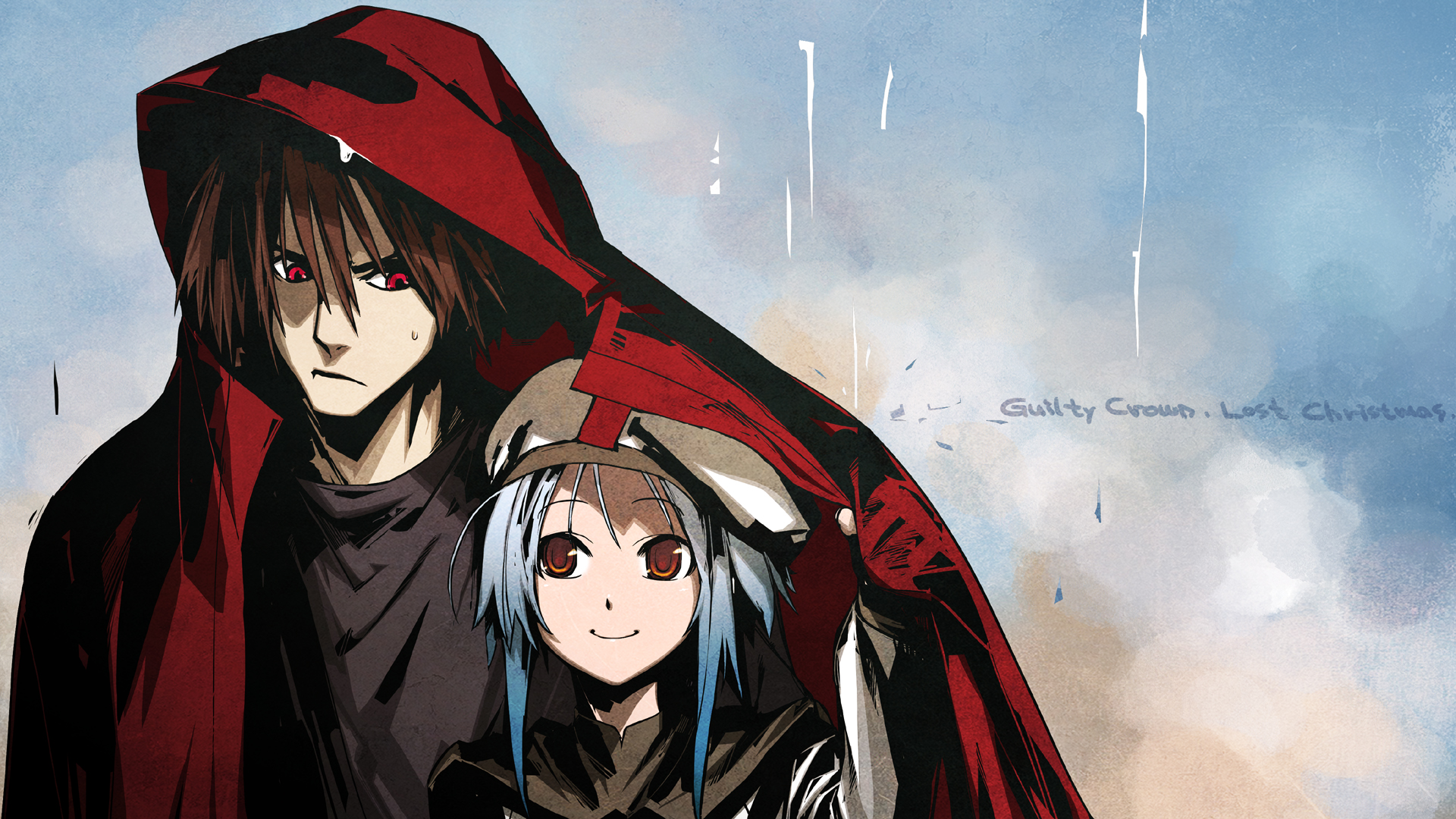 carol, Chuuou, Higashiguchi, Guilty, Crown, Guilty, Crown, Lost, Christmas, Scrooge Wallpaper