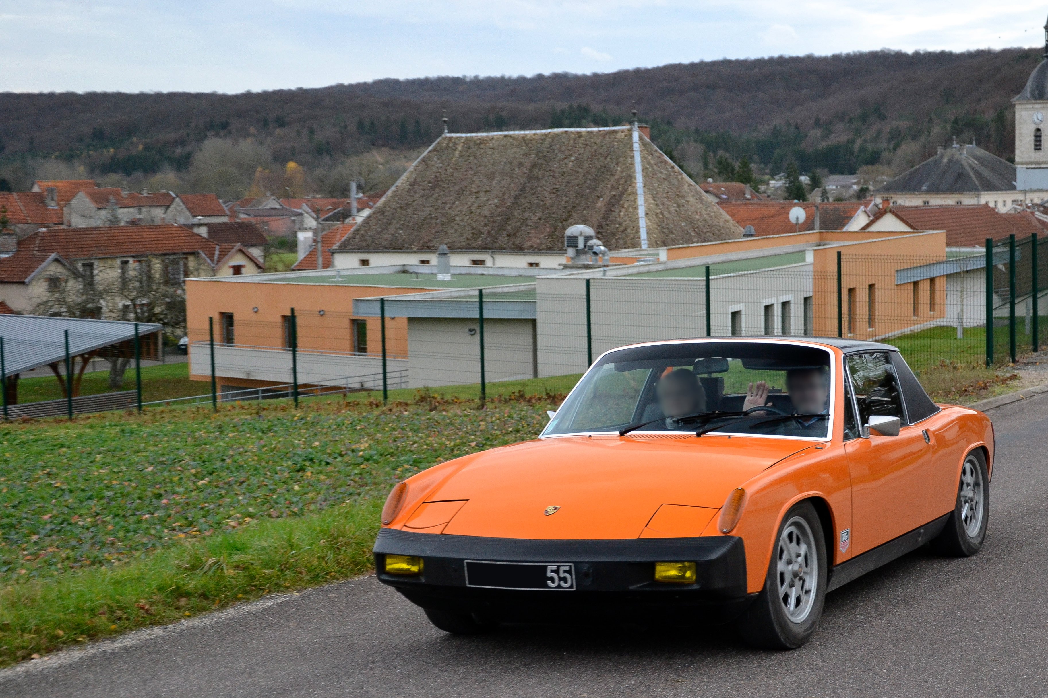 porsche, 914, 916, Coupe, Classic, Cars, Germany, Orange Wallpaper
