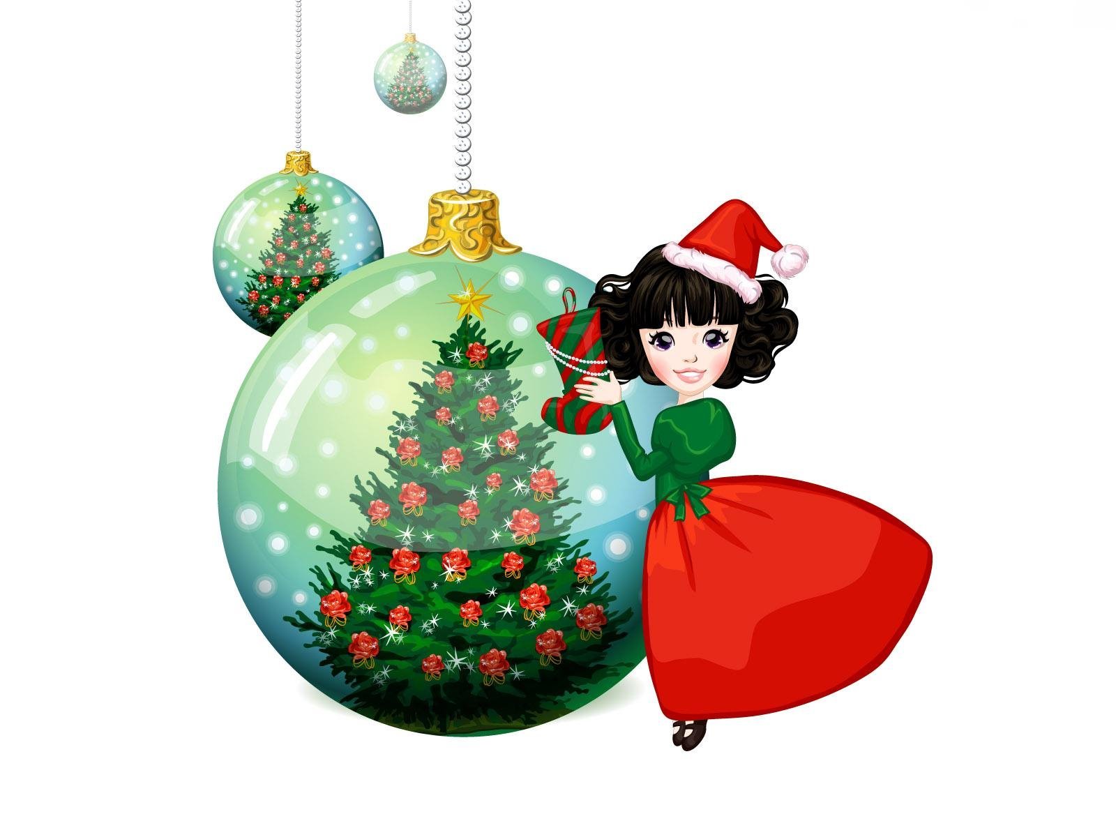 merry, Christmas, Holiday, Vacation, Gifts, Tree, Happy, Beautiful, Santa, Snowman, Lights Wallpaper