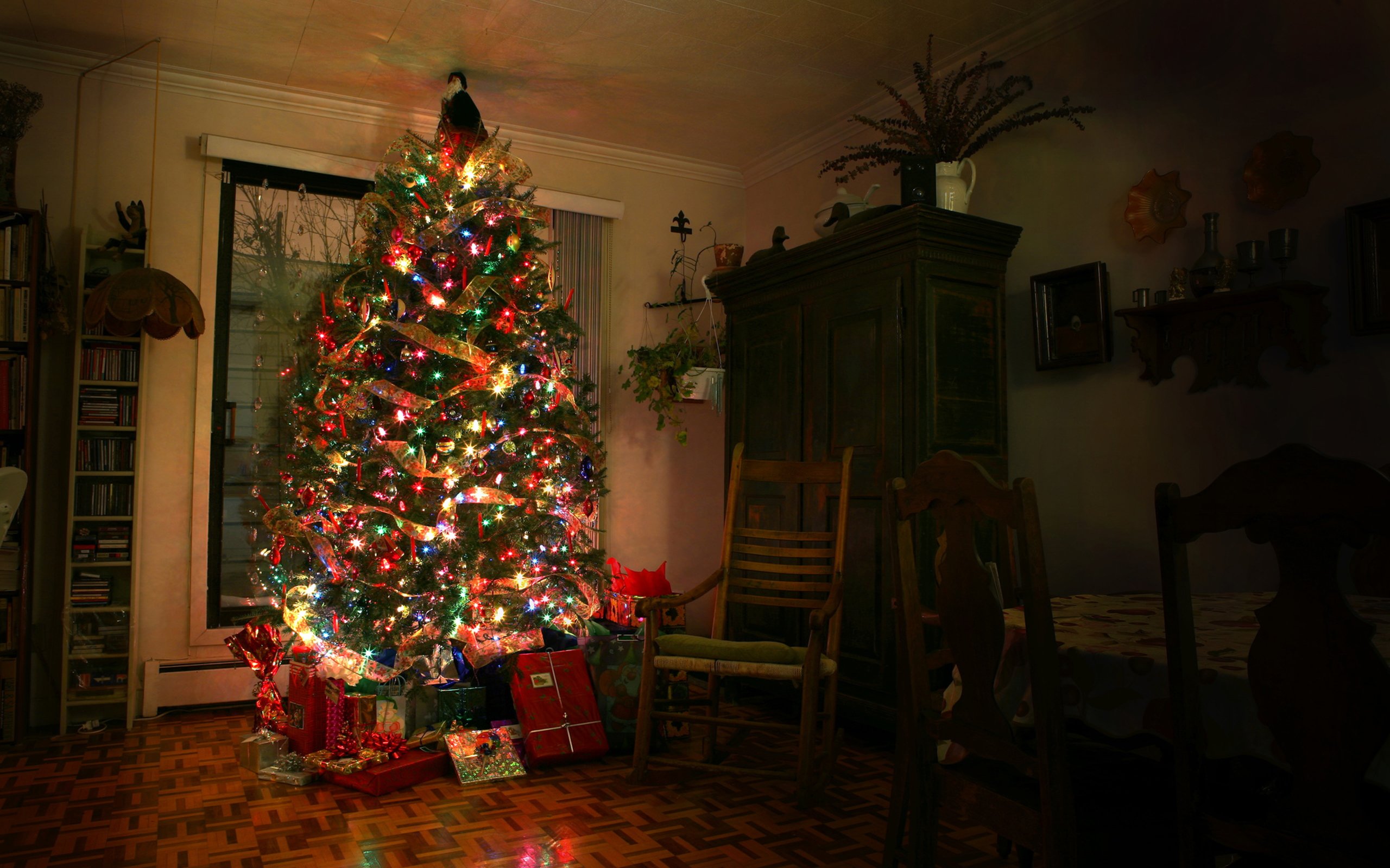 merry, Christmas, Holiday, Vacation, Gifts, Tree, Happy, Beautiful, Santa, Snowman, Lights Wallpaper