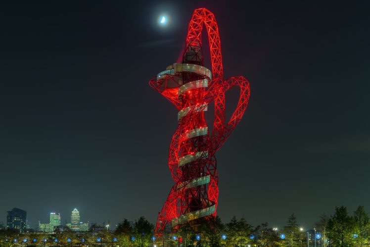 architecture, Building, Tower, Cities, Light, Londres, London, Angleterre, England, Uk, United, Kingdom, Tamise, Towers, Rivers, Bridges, Monuments, Night, Panorama, Panoramic, Urban HD Wallpaper Desktop Background