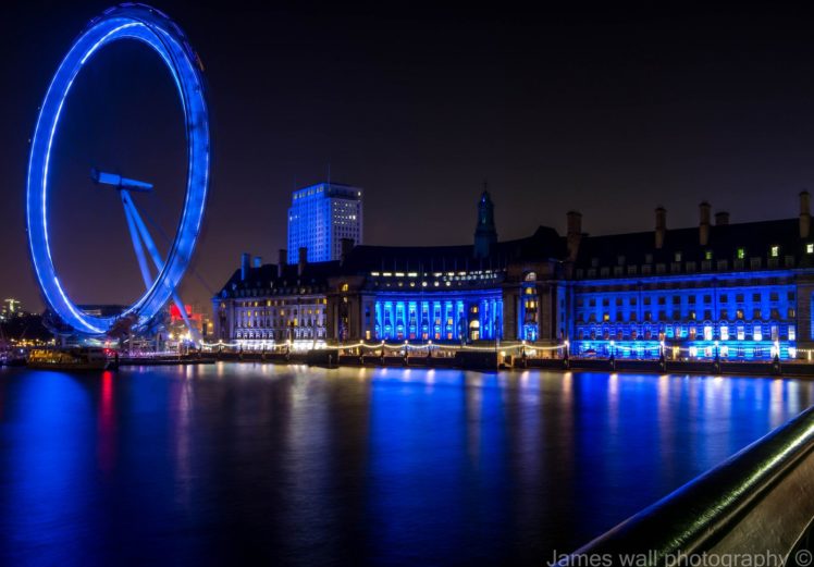 architecture, Building, Tower, Cities, Light, Londres, London, Angleterre, England, Uk, United, Kingdom, Tamise, Towers, Rivers, Bridges, Monuments, Night, Panorama, Panoramic, Urban HD Wallpaper Desktop Background