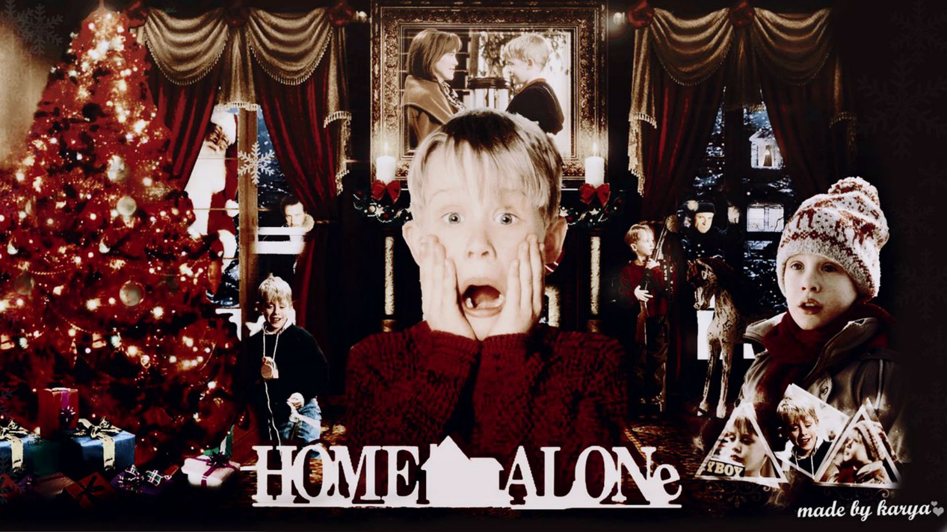home alone, Comedy, Family, Christmas, Home, Alone Wallpaper