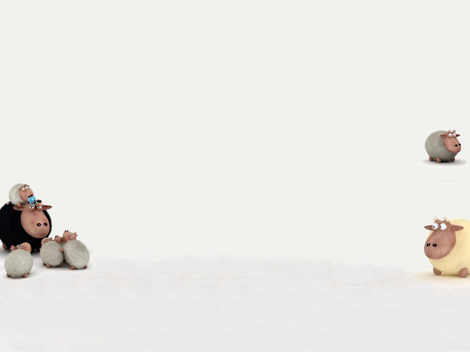 owdlarrd, Funny, Sheep, Cartoon, Sheep Wallpaper