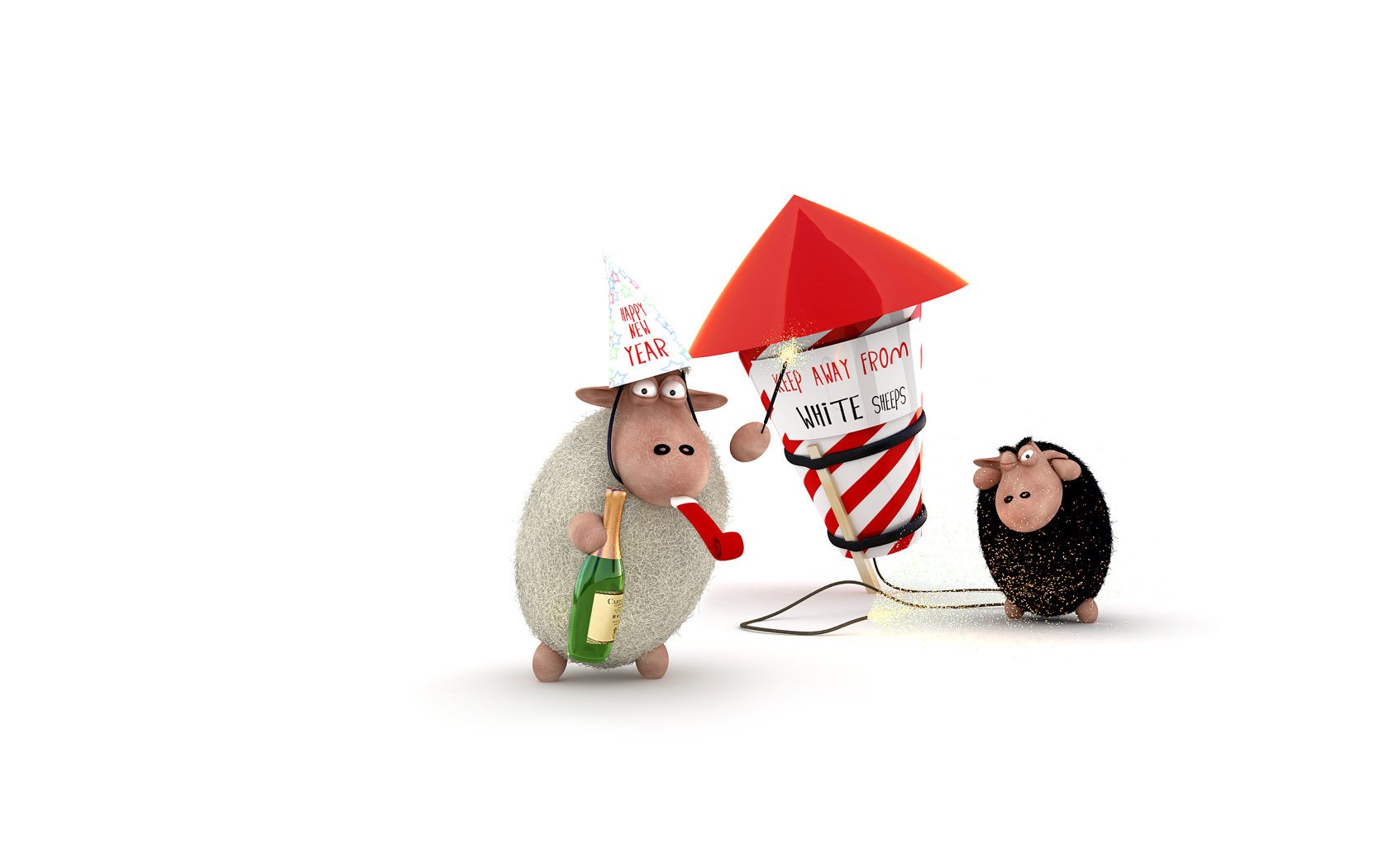 owdlarrd, Funny, Sheep, Cartoon, Sheep Wallpaper