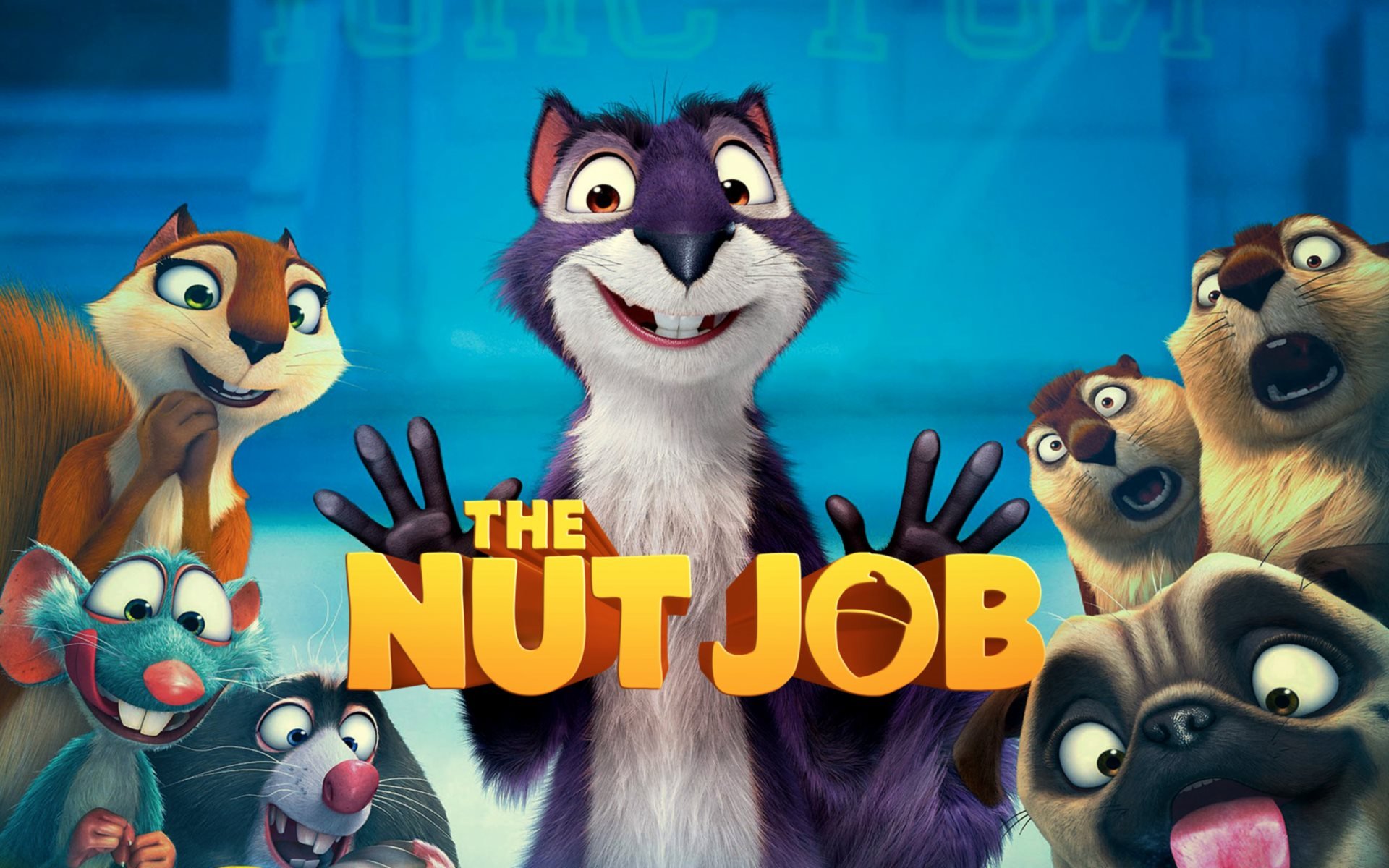 nut job, Animation, Squirrel, Comedy, Family, Nut, Job Wallpaper