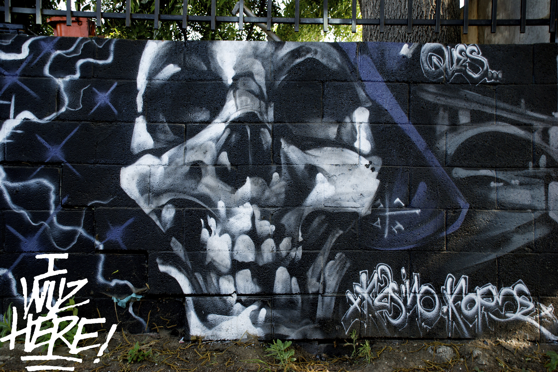 Мрачные граффити