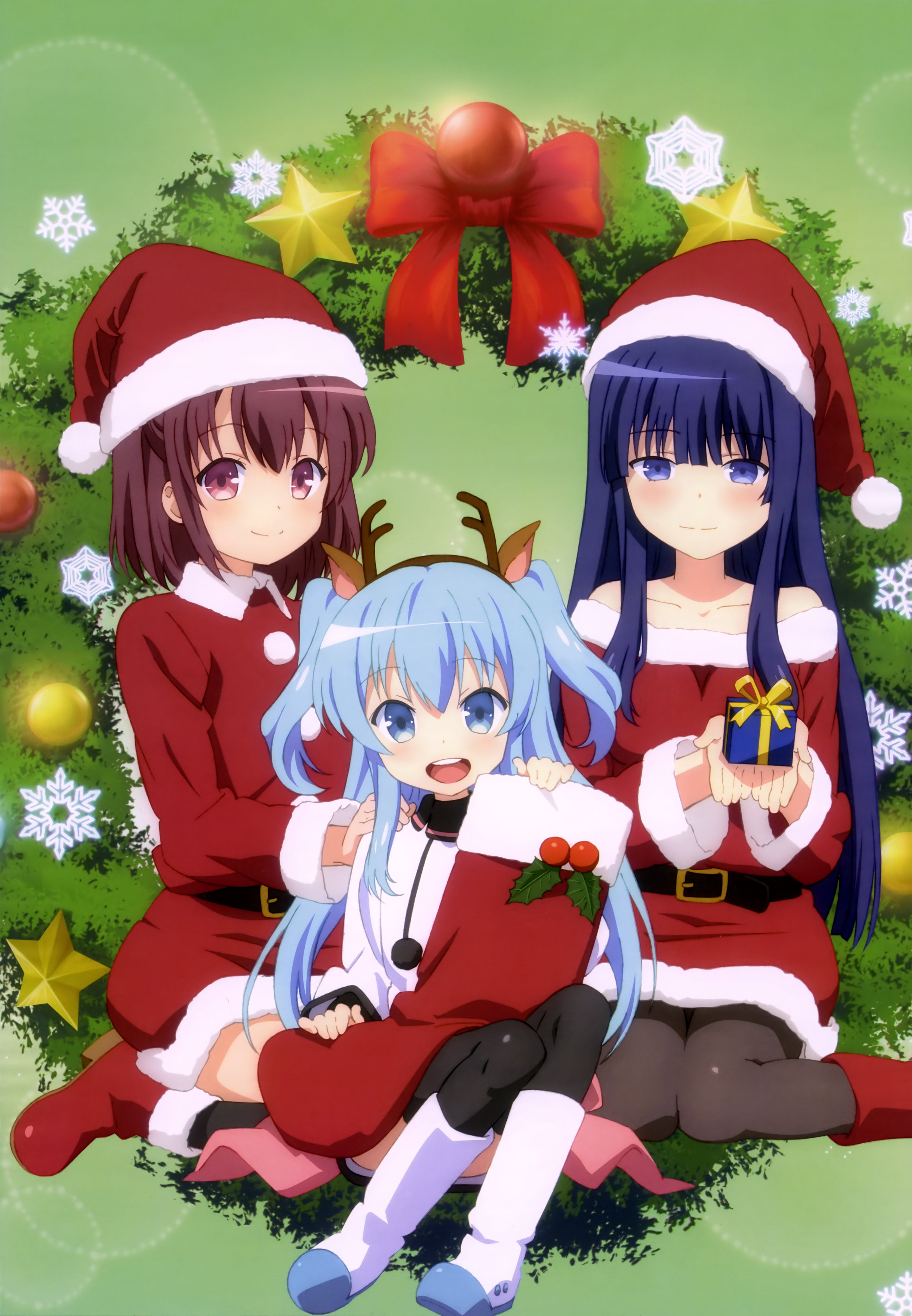 Ảnh Anime Giáng Sinh Đẹp ❤️Hình Nền Anime Giáng Sinh